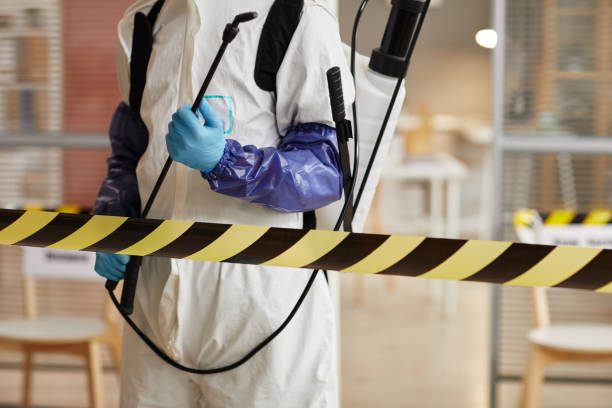 Professional Biohazard technician working in Meridian, TX